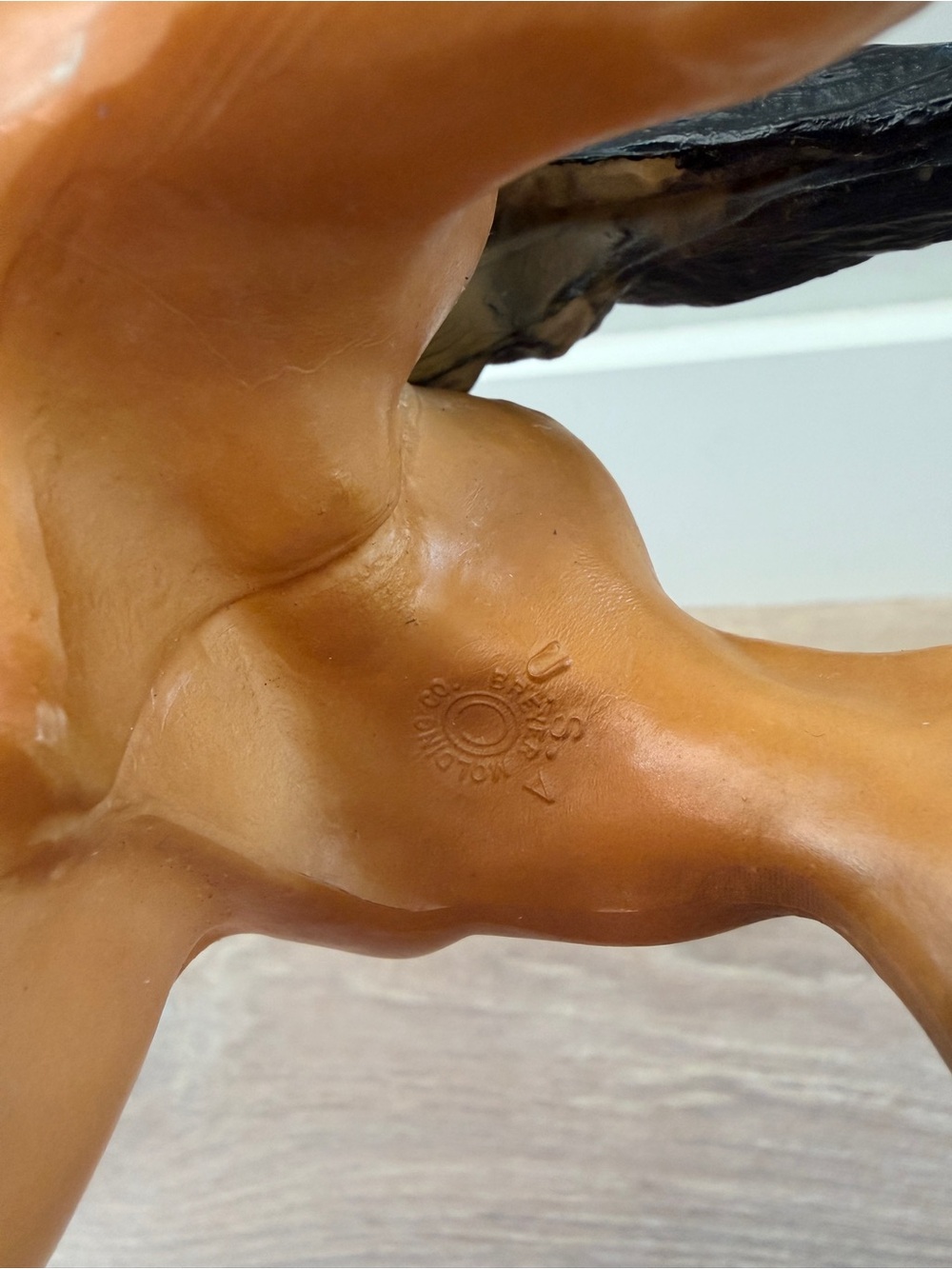 Breyer Traditional #87 Diablo, the Mustang Buckskin Horse vintage rearing up - Picture 6 of 8